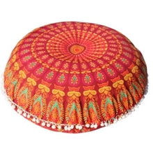 Load image into Gallery viewer, Bohemian Tapestry Meditation Cushions