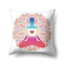 Charger l'image dans la galerie, Meditation Cushions OM, Buddha, Eye Meditation, Mandala Tattoo