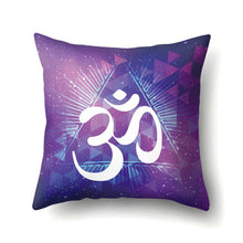 Charger l'image dans la galerie, Meditation Cushions OM, Buddha, Eye Meditation, Mandala Tattoo