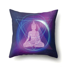 Charger l'image dans la galerie, Meditation Cushions OM, Buddha, Eye Meditation, Mandala Tattoo