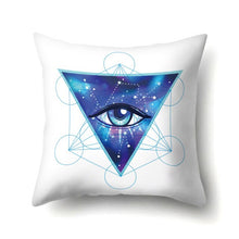 Charger l'image dans la galerie, Meditation Cushions OM, Buddha, Eye Meditation, Mandala Tattoo
