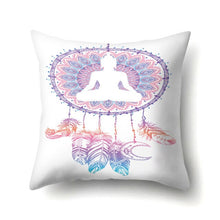 Charger l'image dans la galerie, Meditation Cushions OM, Buddha, Eye Meditation, Mandala Tattoo