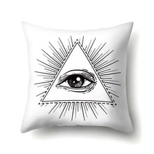 Charger l'image dans la galerie, Meditation Cushions OM, Buddha, Eye Meditation, Mandala Tattoo