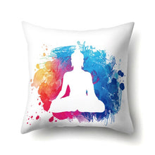 Charger l'image dans la galerie, Meditation Cushions OM, Buddha, Eye Meditation, Mandala Tattoo