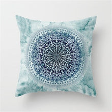 Lade das Bild in den Galerie-Viewer, Mandala Pattern Cushion Cover Yoga Bohemian Tassel Paisley Throw Cozy Pillow Cover Meditation Cushion Decorative