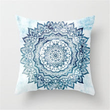 Lade das Bild in den Galerie-Viewer, Mandala Pattern Cushion Cover Yoga Bohemian Tassel Paisley Throw Cozy Pillow Cover Meditation Cushion Decorative
