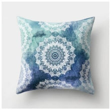 Lade das Bild in den Galerie-Viewer, Mandala Pattern Cushion Cover Yoga Bohemian Tassel Paisley Throw Cozy Pillow Cover Meditation Cushion Decorative