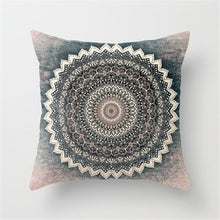 Lade das Bild in den Galerie-Viewer, Mandala Pattern Cushion Cover Yoga Bohemian Tassel Paisley Throw Cozy Pillow Cover Meditation Cushion Decorative