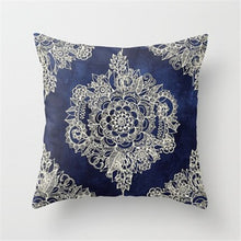 Lade das Bild in den Galerie-Viewer, Mandala Pattern Cushion Cover Yoga Bohemian Tassel Paisley Throw Cozy Pillow Cover Meditation Cushion Decorative