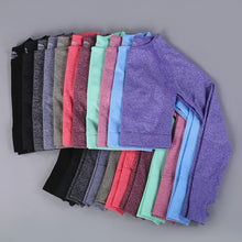 Load image into Gallery viewer, Crop Top long Sleeves