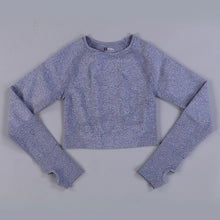 Load image into Gallery viewer, Crop Top long Sleeves