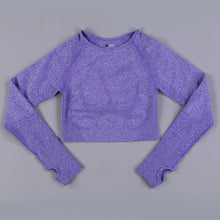 Load image into Gallery viewer, Crop Top long Sleeves