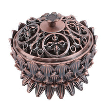 Načíst obrázek do prohlížeče Galerie, Retro Lotus Incense Burners Dragon Incense Holder Incense Burner Mini Sandalwood Censer Home Office Decor Decoration Craft