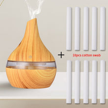 Load image into Gallery viewer, saengQ Humidifier Electric Aroma Air Diffuser Wood Ultrasonic Air Humidifier Essential Oil Aromatherapy Cool Mist Maker For Home