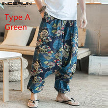 Load image into Gallery viewer, Baggy Cotton Linen Pants