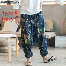 Load image into Gallery viewer, Baggy Cotton Linen Pants