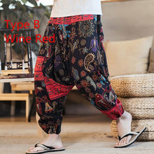 Load image into Gallery viewer, Baggy Cotton Linen Pants