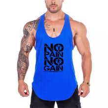 Charger l'image dans la galerie, Yback Mens Mesh No Pain No Gain GYm Vest Tank Tops undershirts Sports Quick Dry Fit Clothing Causal Sleeveless Sportswear