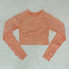 Load image into Gallery viewer, Crop Top long Sleeves