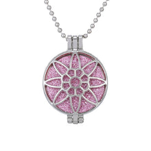 Load image into Gallery viewer, New Aromatherapy Diffuser Necklace Vintage Flower Butterfly Open Locket Aroma Pendant Perfume Essential Oil Diffuser Necklace