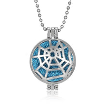 Load image into Gallery viewer, New Aromatherapy Diffuser Necklace Vintage Flower Butterfly Open Locket Aroma Pendant Perfume Essential Oil Diffuser Necklace