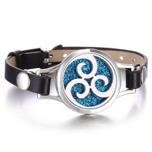 Load image into Gallery viewer, New Tree of Life Aromatherapy Bracelet Essential Oil Diffuser Bracelet Perfume Locket Leather Bracelets for Women Wristbands