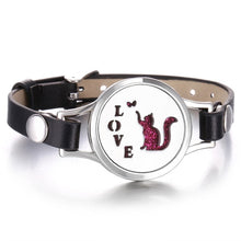 Load image into Gallery viewer, New Tree of Life Aromatherapy Bracelet Essential Oil Diffuser Bracelet Perfume Locket Leather Bracelets for Women Wristbands