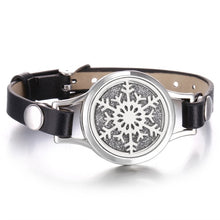 Load image into Gallery viewer, New Tree of Life Aromatherapy Bracelet Essential Oil Diffuser Bracelet Perfume Locket Leather Bracelets for Women Wristbands