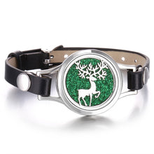 Load image into Gallery viewer, New Tree of Life Aromatherapy Bracelet Essential Oil Diffuser Bracelet Perfume Locket Leather Bracelets for Women Wristbands