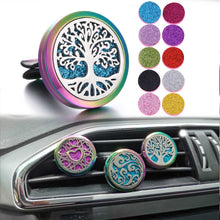 Load image into Gallery viewer, New Aromatherapy Jewelry Car Perfume Diffuser Necklace Essential Oil Diffuser Open Aroma Car Clip Perfume Lockets Pendants