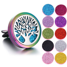 Load image into Gallery viewer, New Aromatherapy Jewelry Car Perfume Diffuser Necklace Essential Oil Diffuser Open Aroma Car Clip Perfume Lockets Pendants