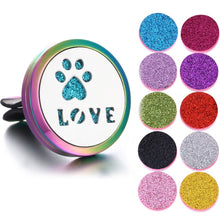 Load image into Gallery viewer, New Aromatherapy Jewelry Car Perfume Diffuser Necklace Essential Oil Diffuser Open Aroma Car Clip Perfume Lockets Pendants