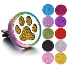 Load image into Gallery viewer, New Aromatherapy Jewelry Car Perfume Diffuser Necklace Essential Oil Diffuser Open Aroma Car Clip Perfume Lockets Pendants