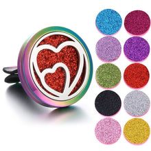 Load image into Gallery viewer, New Aromatherapy Jewelry Car Perfume Diffuser Necklace Essential Oil Diffuser Open Aroma Car Clip Perfume Lockets Pendants