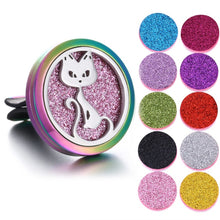 Load image into Gallery viewer, New Aromatherapy Jewelry Car Perfume Diffuser Necklace Essential Oil Diffuser Open Aroma Car Clip Perfume Lockets Pendants