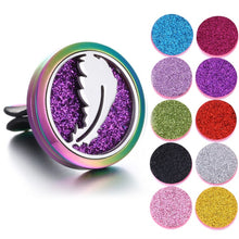 Load image into Gallery viewer, New Aromatherapy Jewelry Car Perfume Diffuser Necklace Essential Oil Diffuser Open Aroma Car Clip Perfume Lockets Pendants