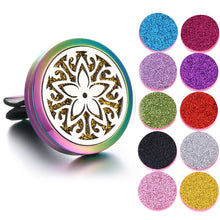 Load image into Gallery viewer, New Aromatherapy Jewelry Car Perfume Diffuser Necklace Essential Oil Diffuser Open Aroma Car Clip Perfume Lockets Pendants