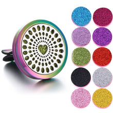 Load image into Gallery viewer, New Aromatherapy Jewelry Car Perfume Diffuser Necklace Essential Oil Diffuser Open Aroma Car Clip Perfume Lockets Pendants