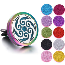 Load image into Gallery viewer, New Aromatherapy Jewelry Car Perfume Diffuser Necklace Essential Oil Diffuser Open Aroma Car Clip Perfume Lockets Pendants