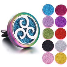 Load image into Gallery viewer, New Aromatherapy Jewelry Car Perfume Diffuser Necklace Essential Oil Diffuser Open Aroma Car Clip Perfume Lockets Pendants