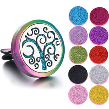 Load image into Gallery viewer, New Aromatherapy Jewelry Car Perfume Diffuser Necklace Essential Oil Diffuser Open Aroma Car Clip Perfume Lockets Pendants