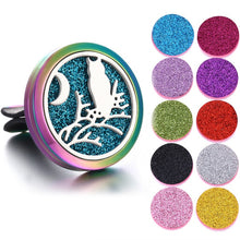 Load image into Gallery viewer, New Aromatherapy Jewelry Car Perfume Diffuser Necklace Essential Oil Diffuser Open Aroma Car Clip Perfume Lockets Pendants
