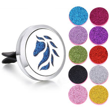 Load image into Gallery viewer, New Aromatherapy Jewelry Car Perfume Diffuser Necklace Essential Oil Diffuser Open Aroma Car Clip Perfume Lockets Pendants