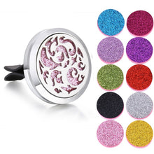 Load image into Gallery viewer, New Aromatherapy Jewelry Car Perfume Diffuser Necklace Essential Oil Diffuser Open Aroma Car Clip Perfume Lockets Pendants