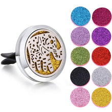 Load image into Gallery viewer, New Aromatherapy Jewelry Car Perfume Diffuser Necklace Essential Oil Diffuser Open Aroma Car Clip Perfume Lockets Pendants