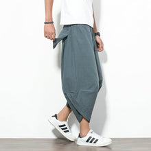 Load image into Gallery viewer, Baggy Cotton Harem Pants Men