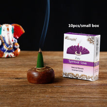 Load image into Gallery viewer, Tower Incense Cone. Palo Santo, White Sage, Sandalwood or Dragon Blood