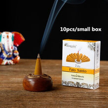 Load image into Gallery viewer, Tower Incense Cone. Palo Santo, White Sage, Sandalwood or Dragon Blood