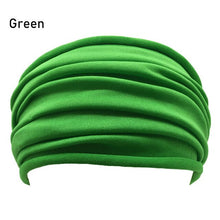 Load image into Gallery viewer, Headband sport  bandeau Yoga Headband Nonslip Elastic Stretch Hairband Turban Running Headwrap Wide Sports Accessories