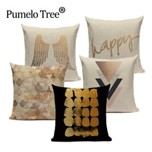 Load image into Gallery viewer, Geometry Animals Letter Cushion Cover Meditation Bedding Camping Throw Pillow Cover Elegant Pillowcase Lounger For The Beach